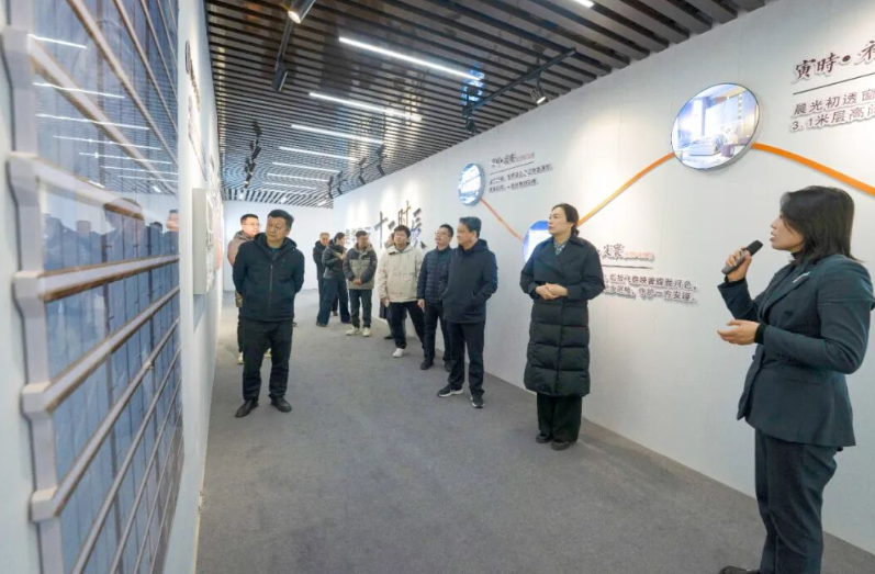 枣庄市住建局到365英国上市启元指导服务高品质住宅建设