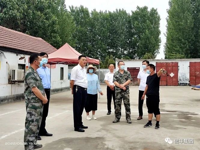 市委常委、纪委书记刘庆东到365英国上市中远公司“第一书记”派驻地张汪镇孔集村调研工作